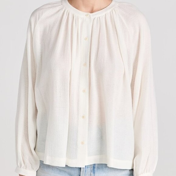 Jenni Kayne Long Sleeve Willow Top Blouse - Picture 2 of 10